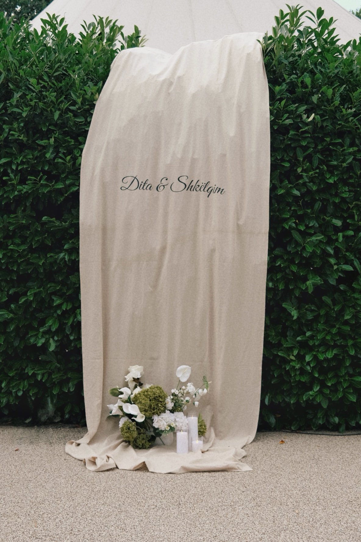 An Outdoor Wedding, detail 3
