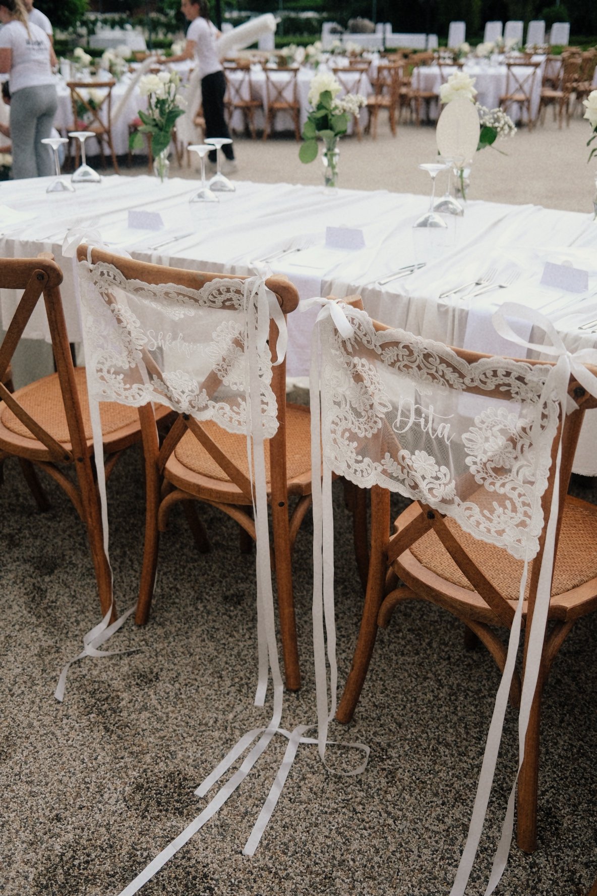 An Outdoor Wedding, detail 4